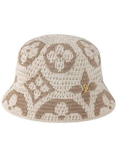 Seaview Bucket Hat Beige - LOUIS VUITTON - BALAAN 1