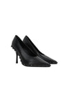 Rockstud Leather Pumps Black - VALENTINO - BALAAN 3