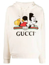 Mickey Mouse Hoodie Ivory - GUCCI - BALAAN 2