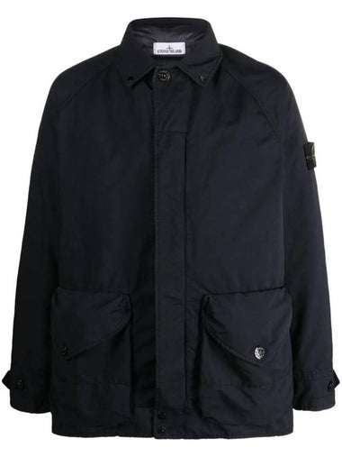 compass motif straight point collar jacket 791541449 - STONE ISLAND - BALAAN 1