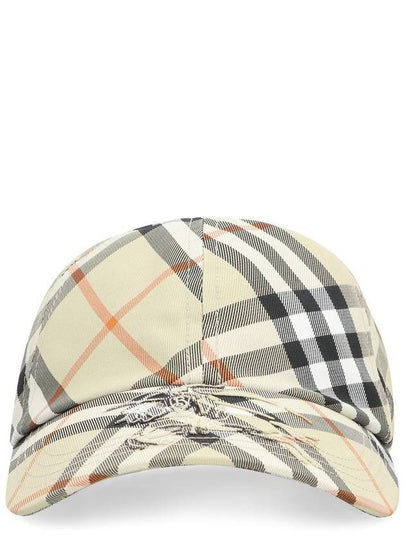 Check Ball Cap Green - BURBERRY - BALAAN 2