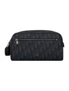 Toiletry Clutch Bag Black - DIOR - BALAAN 1