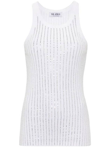 The Attico Termostrass Jersey Top Clothing - THE ATTICO - BALAAN 1