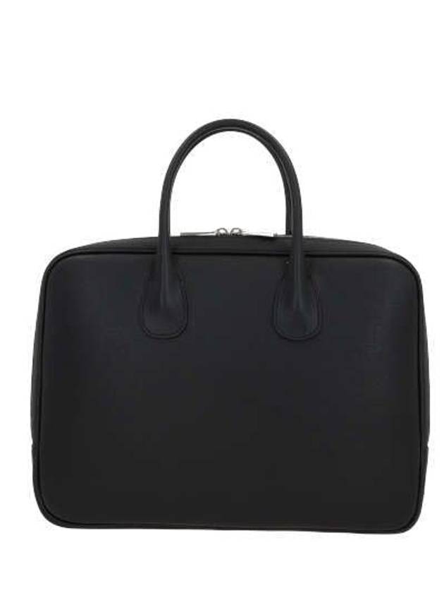 Valextra My Logo Leather Briefcase - VALEXTRA - BALAAN 2