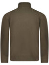 Lambswool GRS Knit Turtleneck Brown - CP COMPANY - BALAAN 3