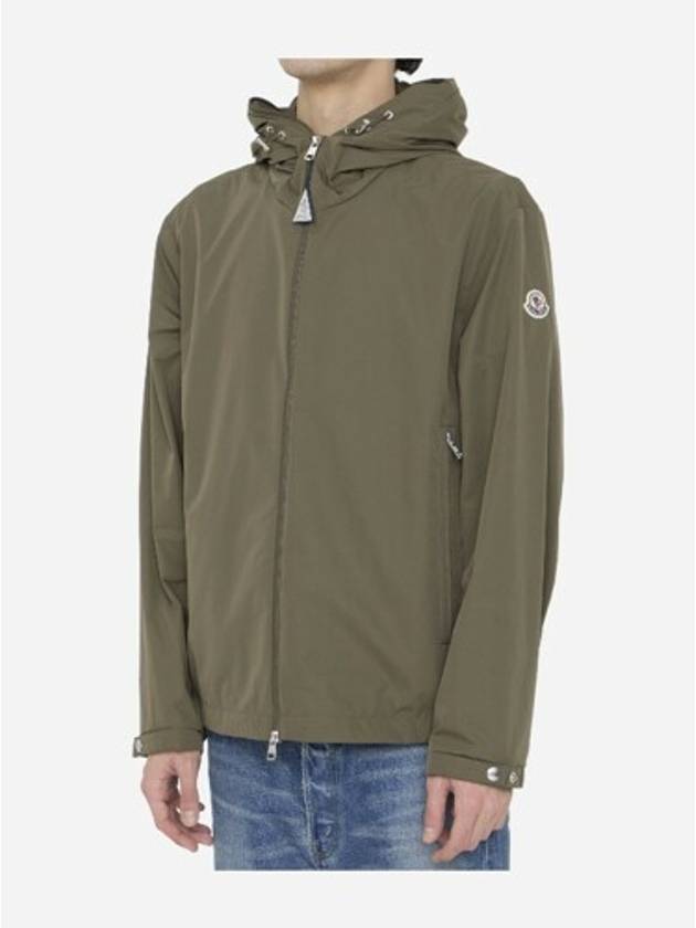 Traversier Hooded Jacket Olive Green - MONCLER - BALAAN 3