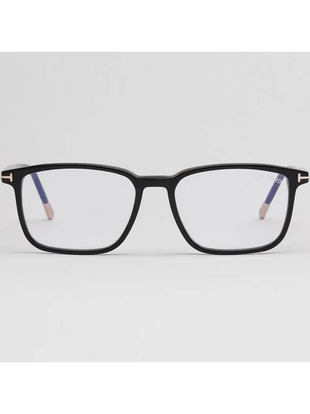 Blue light blocking glasses frame TF5607B 001 square horn frame vision protection - TOM FORD - BALAAN 3