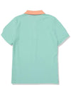 Puff Half Zip Up Collar T-Shirt Women MINT - 20THHOLE - BALAAN 6