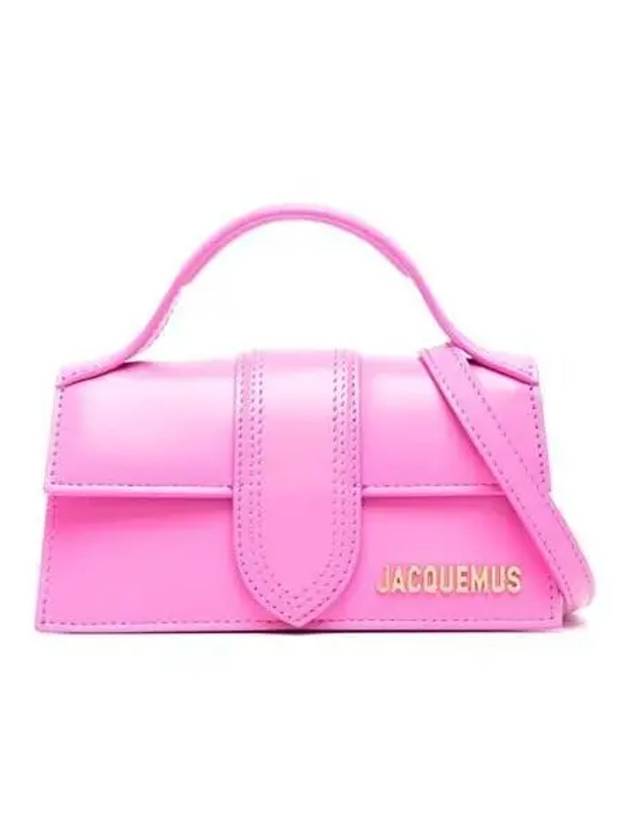 Le Bambino Small Flap Shoulder Bag Neon Pink - JACQUEMUS - BALAAN 2