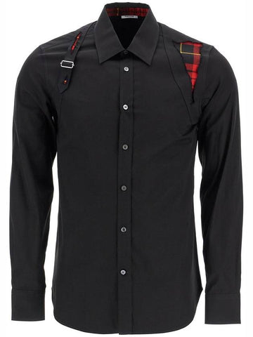 macqueen tartan harness shirt for - ALEXANDER MCQUEEN - BALAAN 1