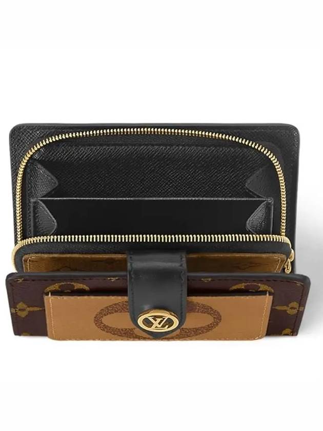 Juliette Monogram Reverse Half Wallet Brown - LOUIS VUITTON - BALAAN 4