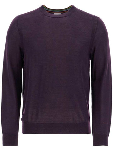 lightweight merino wool jersey shirt - PAUL SMITH - BALAAN 1