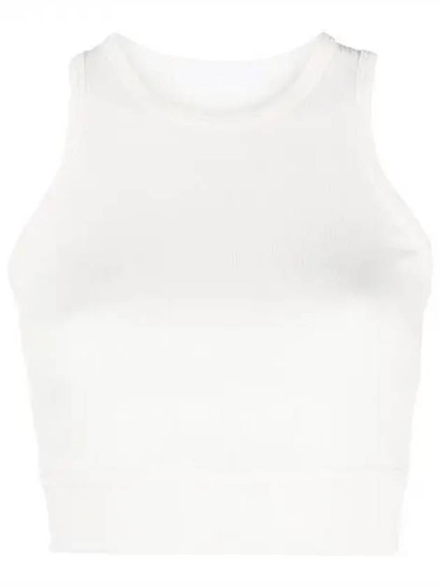 Cropped cutout knit tank top 270007 - HELMUT LANG - BALAAN 1