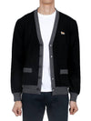 Baby Fox Patch Regular Cardigan Black - MAISON KITSUNE - BALAAN 4