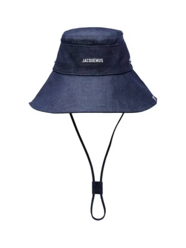 La Croisiere The De-Nimes Bucket Hat Navy - JACQUEMUS - BALAAN 2