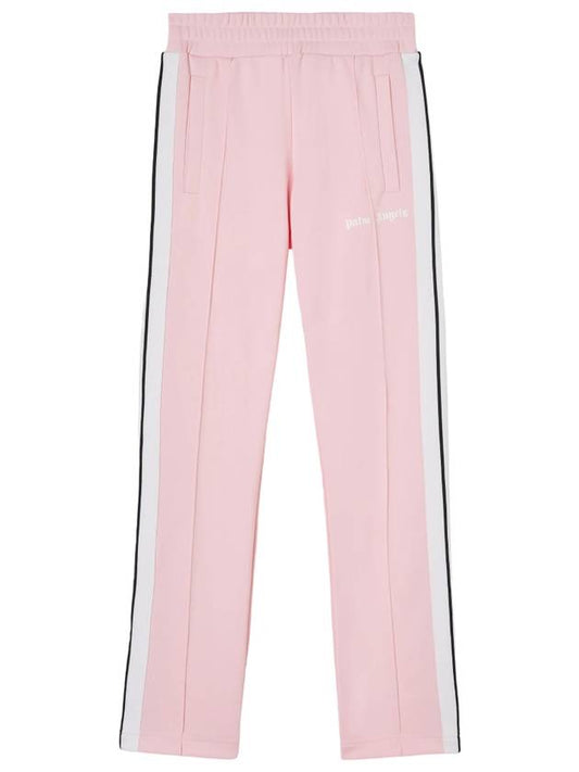 Women s Logo Track Pants Blossom Pink - PALM ANGELS - BALAAN 1