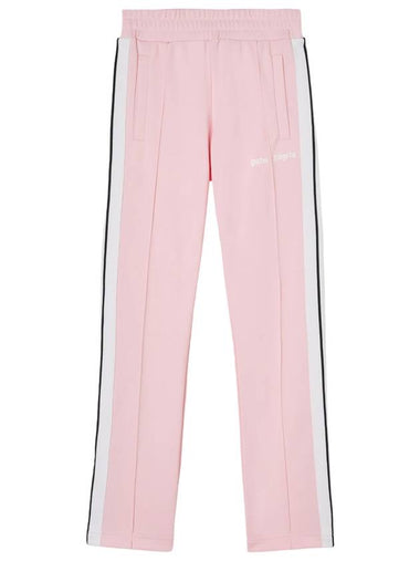 Women's Logo Track Pants Blossom Pink - PALM ANGELS - BALAAN 1