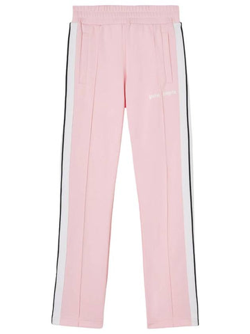 Women's Logo Track Pants Blossom Pink - PALM ANGELS - BALAAN 1