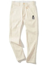 Men's Dell Stretch Brushed Golf Pants Off-White - MARK & LONA - BALAAN 1