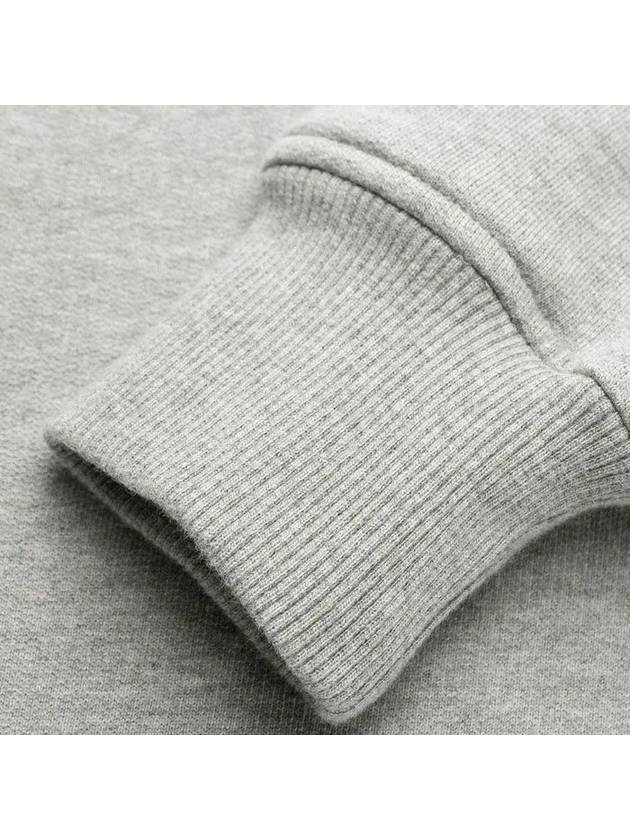 Men's Heart Logo Sweatshirt Grey - AMI - BALAAN.