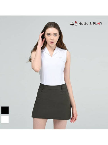 shawl collar performance sleevelessHC2WTN001 - HOLIC&PLAY - BALAAN 1