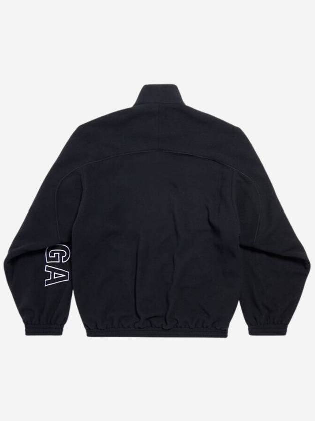 Logo Print Outline Track Jacket Black - BALENCIAGA - BALAAN 3