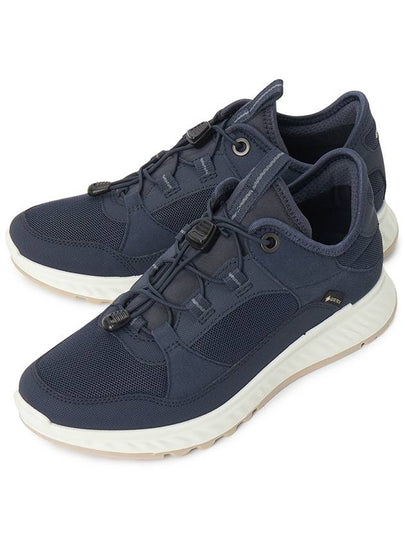 Exostride Gore-Tex Low Top Sneakers Navy - ECCO - BALAAN 2