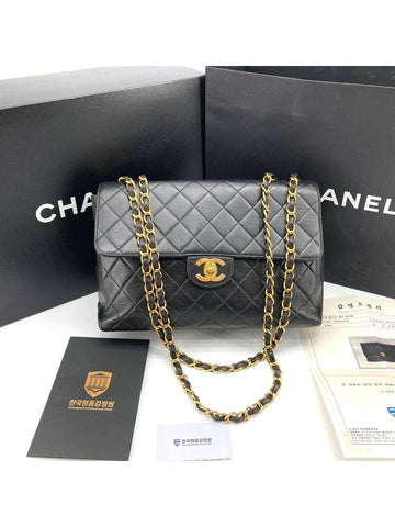 Classic Lambskin Large Jumbo Shoulder Bag - CHANEL - BALAAN 1