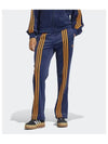 adidas 70s velor track pants navy orange JN8290 - ADIDAS - BALAAN 2