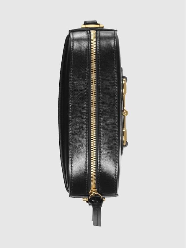 Horsebit 1955 Small Shoulder Bag Black - GUCCI - BALAAN 8