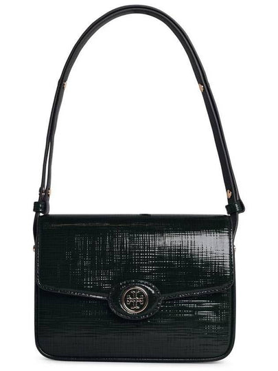 Robinson Spazzolato Convertible Shoulder Bag Green - TORY BURCH - BALAAN 2