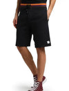 Striped Washing Banding Shorts Black - PAUL SMITH - BALAAN.