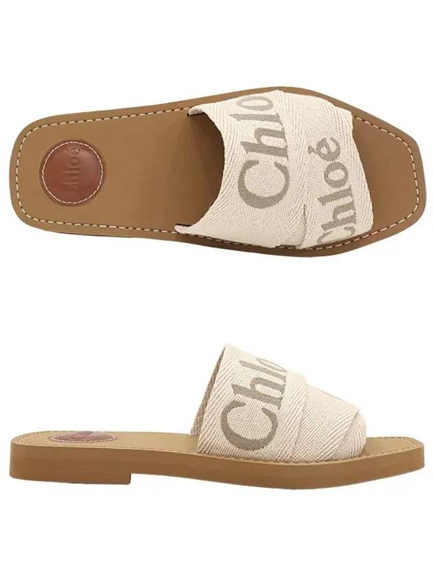 Woody Flat Mules Blush Beige - CHLOE - BALAAN 2