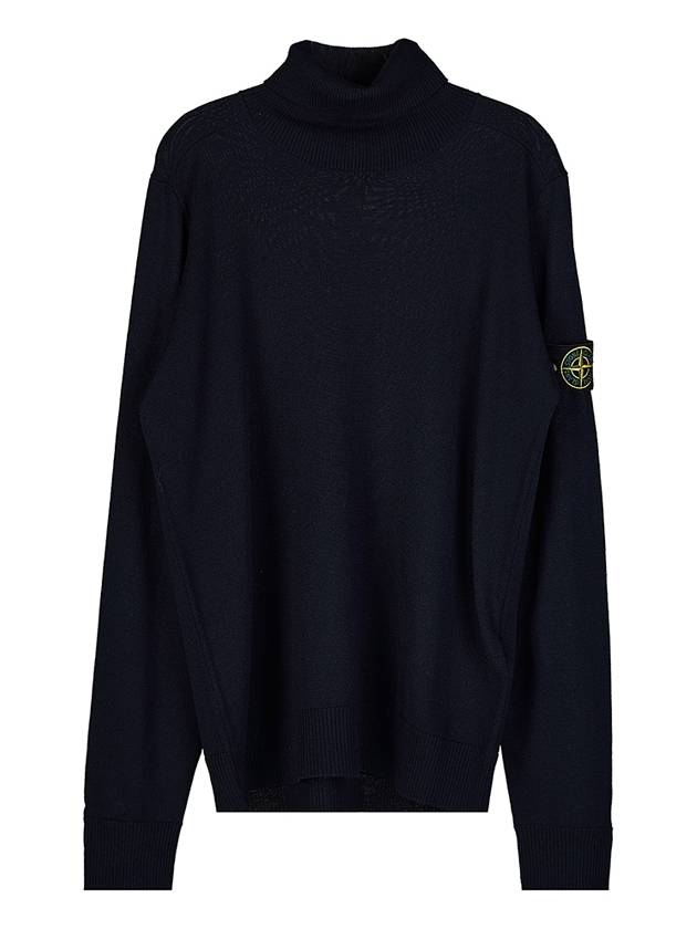 Men's Knit Turtleneck Navy - STONE ISLAND - BALAAN 11