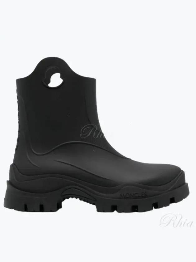 Misty Elastodien Rain Boots Black - MONCLER - BALAAN 2