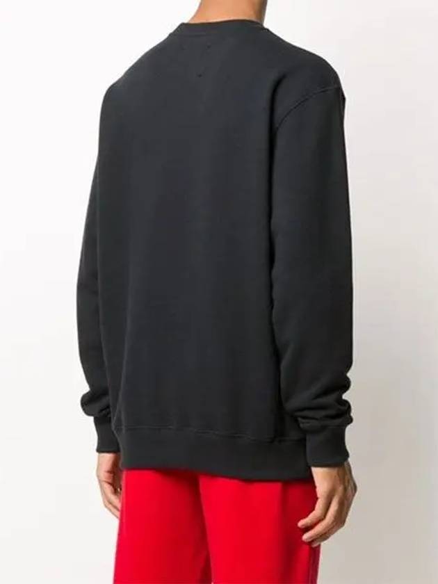 Opening Ceremony Men's Box Logo Crew Neck Sweatshirt Black Sweatshirt YMBA003F20FLE005 1002 - OPENING CEREMONY - BALAAN 3