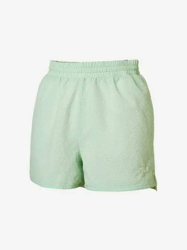 Women s seersucker shorts MIT - FILA - BALAAN 1