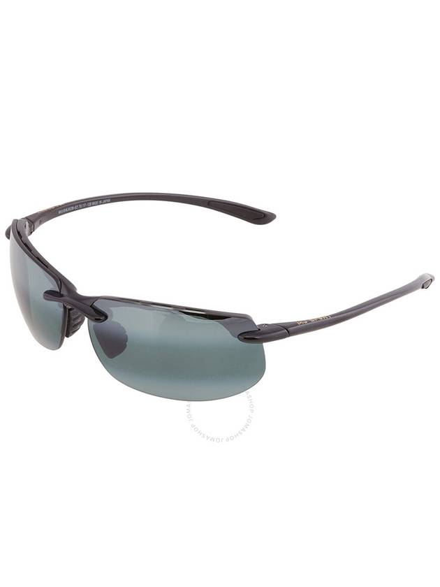 Maui Jim Banyans Universal Fit Neutral Grey Wrap Unisex Sunglasses 412N-02 70 - MAUI JIM - BALAAN 3