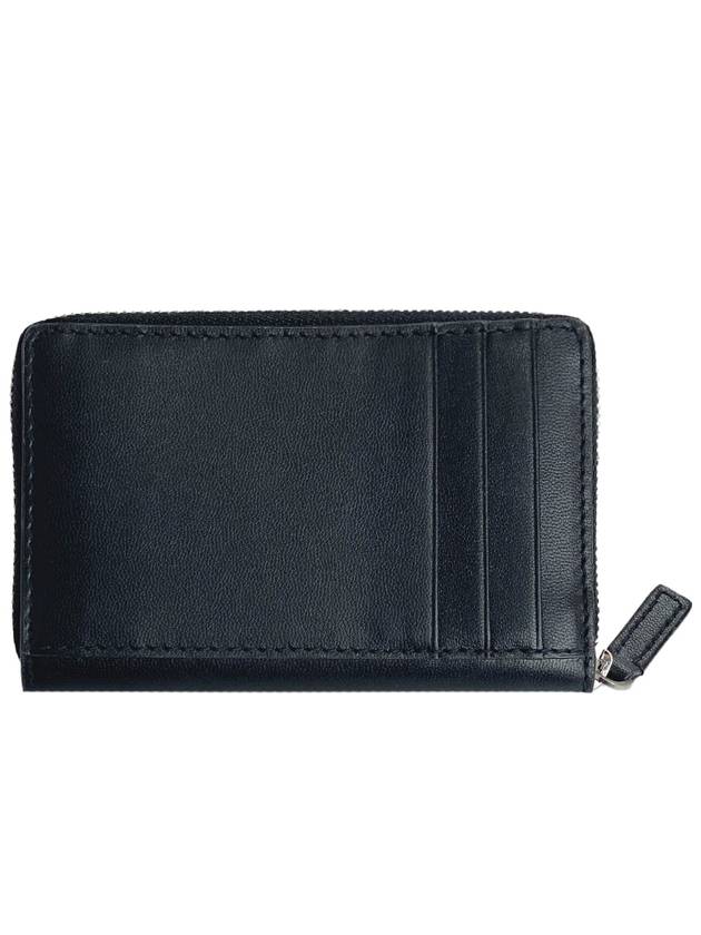 Logo Zip Around Half Wallet Black - BALENCIAGA - BALAAN 3