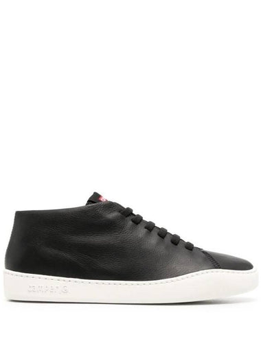 Peu Touring Leather Low Top Sneakers Black - CAMPER - BALAAN 1