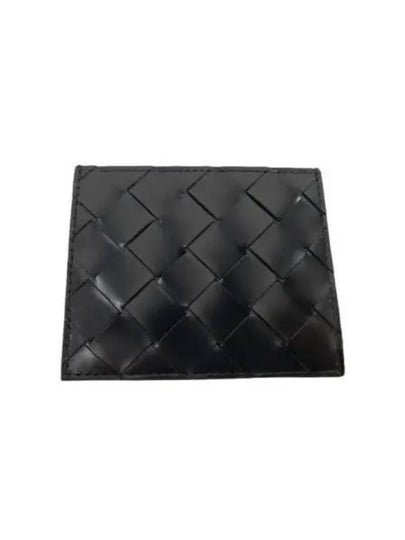 Intrecciato Card Wallet Black - BOTTEGA VENETA - BALAAN 2