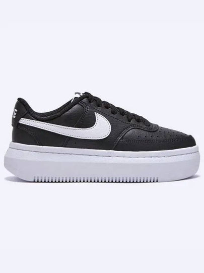 Women's Court Vision Alta Low Top Sneakers Black - NIKE - BALAAN 2