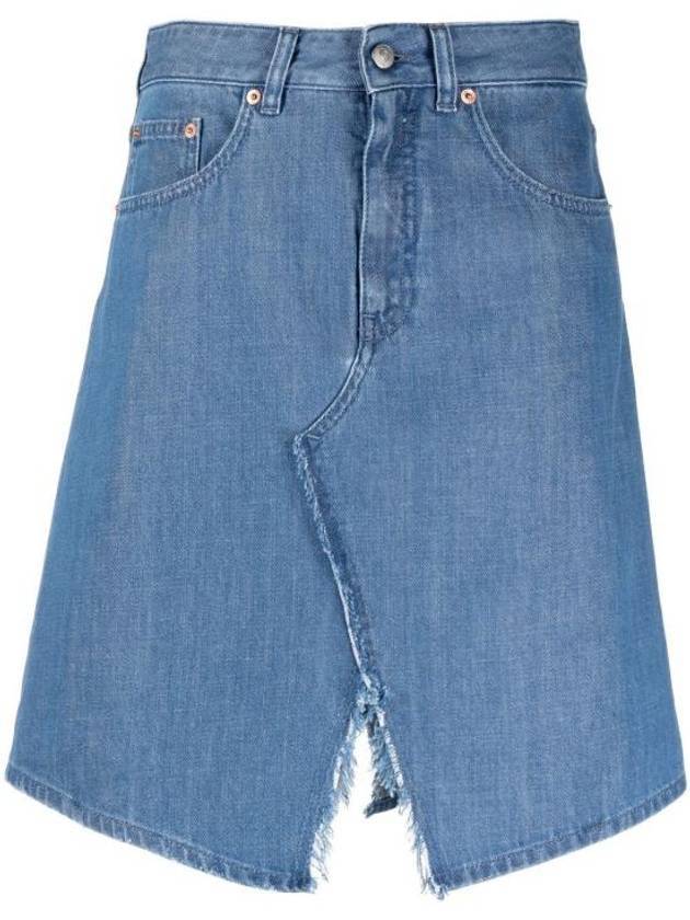 MM6 Skirt S52MA0187 S30845961 BLUE - MAISON MARGIELA - BALAAN 1