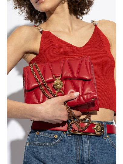 Versace Shoulder Bag Kleio, Women's, Red - VERSACE - BALAAN 2