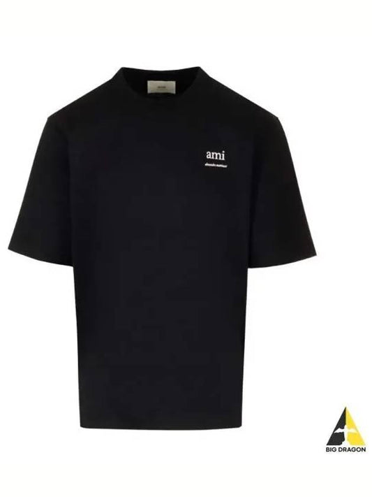 Alexandre Mattiussi Short Sleeve T-Shirt Black - AMI - BALAAN 2