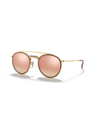 Round Double Sunglasses RB3647N-001-7O-51 - RAY-BAN - BALAAN 1