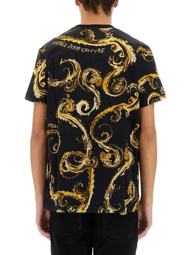 Versace Jeans Couture "Chromo Couture" Tshirt - VERSACE - BALAAN 3