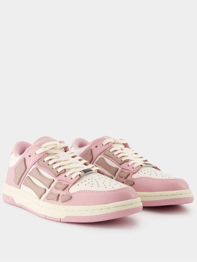 Skel Top Low Sneakers - Amiri - Leather - Pink - AMIRI - BALAAN 2