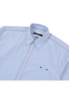 color combination stitch shirt blue - IMIRK - BALAAN 5