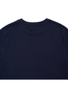 Men's Item Logo Cotton Short Sleeve T-Shirt Navy - A.P.C. - BALAAN 8